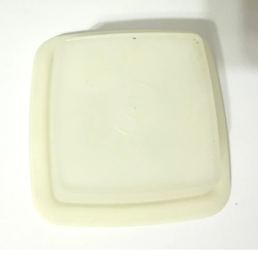 Vintage Tupperware Avocado Green Pickle Lifter Container with Strainer Lid